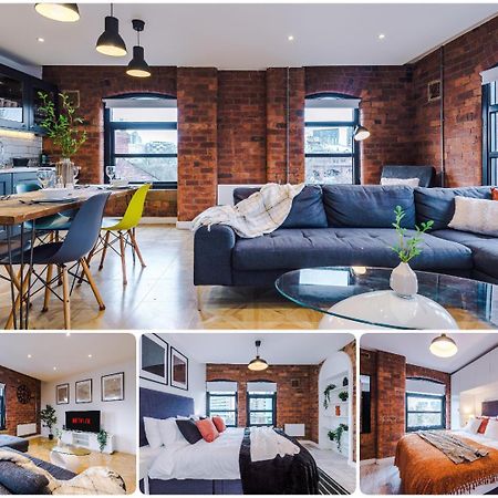 2 King Size Beds In Manhattan Styled Oversize Apartment Leeds  Bagian luar foto